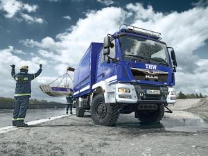 MAN TGM 18.290 4x4 BB EMPL Lastkraftwagen mit Ladebordwand '2012